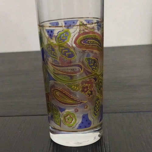 Collectible glass used like new, height 14 cm