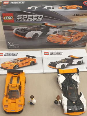 Lego Speed Champions 76918 McLaren Solus GT & McLaren F1 LM σαν καινούργιο