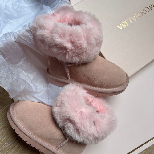 Monnalisa snow boots size 26, pink
