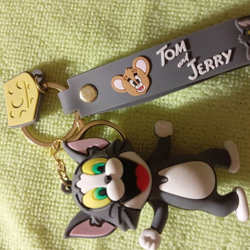 Tom and Jerry keychain new