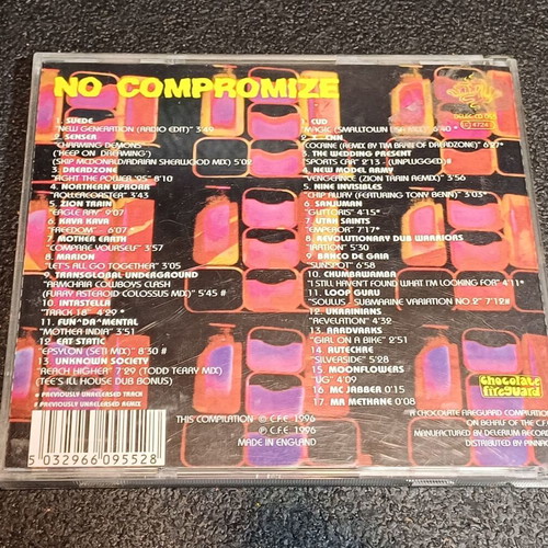 No Compromize 2 x CD used, Alternative Rock Compilation