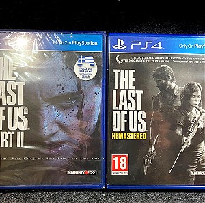 The Last of Us Remastered & The Last Of Us Part II (SEALED) PS4 Games