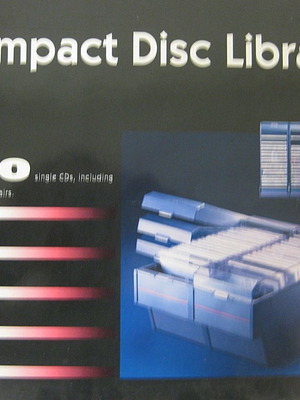 Θήκη Compact Disc Library για 40 CD καινούργια
