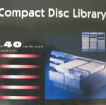 Compact Disc Library case for 40 CDs new