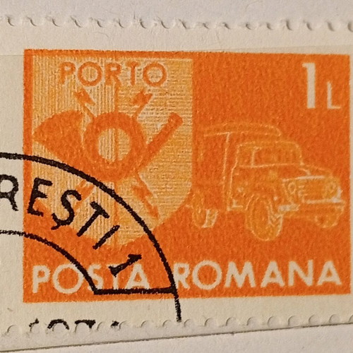 Romanian stamps used, set of 2