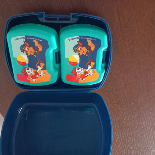 Paw Patrol kids food container set new, 3 pieces
