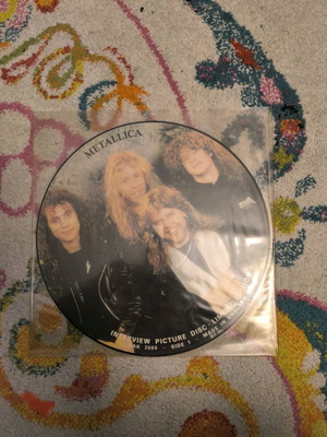 Metallica Interview picture LP like new
