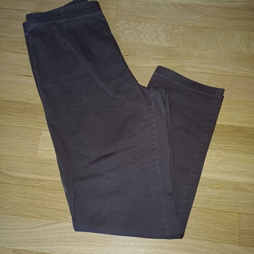 BHS brown fitted pants used, size UK14/EUR42