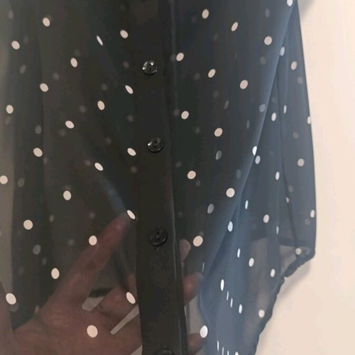 Lipsy black shirt blouse size M like new