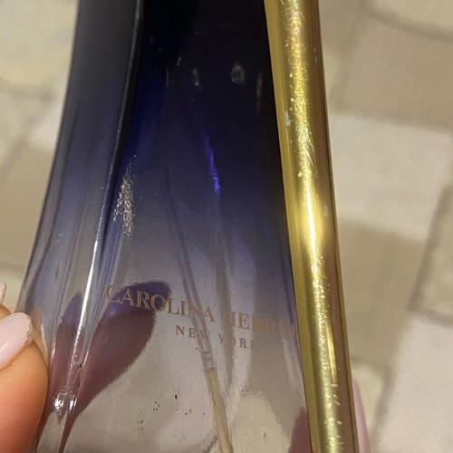 Carolina Herrera Good Girl Eau de Parfum bottle used, empty