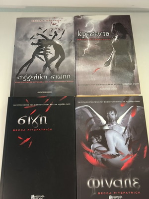 Hush Hush fantasy romance book series, complete set