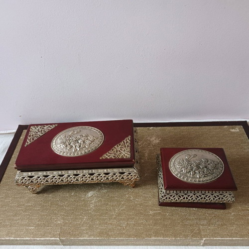 Antique jewelry boxes from 1950 like new