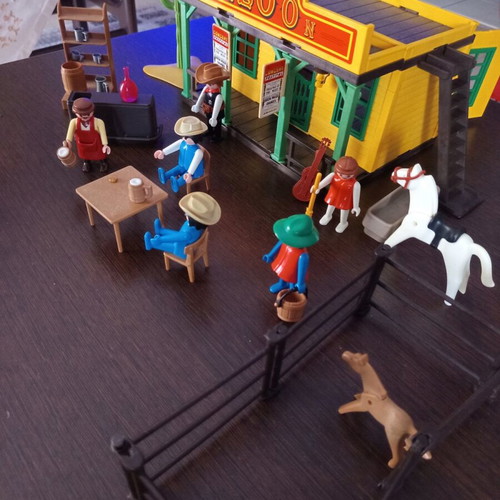 playmobil western saloon