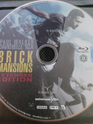 Brick Mansions Blu-Ray extended edition σαν καινούριο
