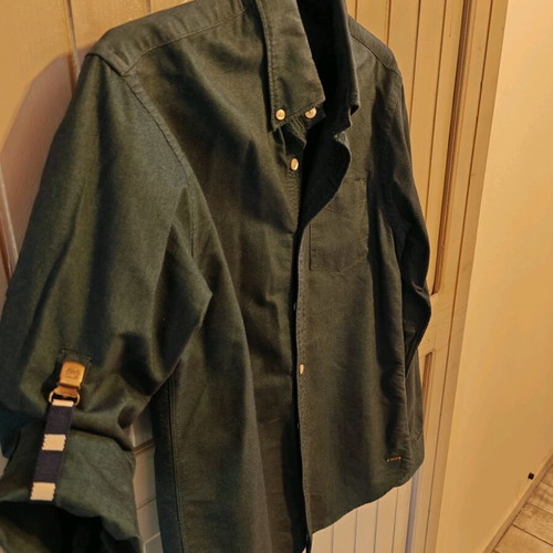 Scotch and Soda long-sleeve shirt like new, cypress color