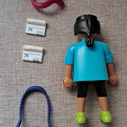Playmobil ticket seller figure