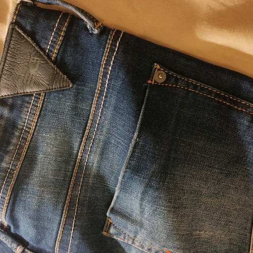 3GUYS men's jeans like new, modern with rips, size 34/34