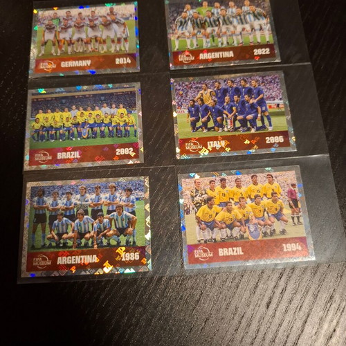 Αυτοκόλλητα Old Teams FIFA World Cup 2026 καινούργια, σετ 6 ομάδων