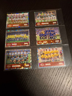 Old Teams FIFA World Cup 2026 αυτοκόλλητα καινούργια, σετ 6