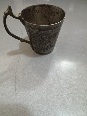 Metal Shot Glass like new, vintage collectible