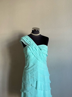 Alain Manoukian turquoise dress like new, size M