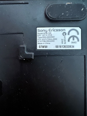 Sony Ericsson Bluetooth car used
