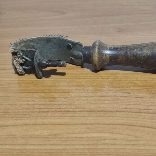 Tools and shoe lasts from old cobbler's shop used