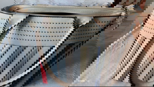 Τσάντα γυναικεία πολύχρωμη χειρός & Χιαστί