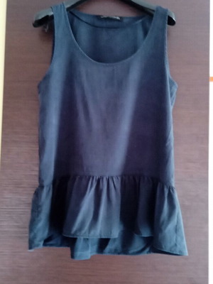 Zara women's blouse blue like new, size XS