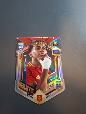 Elite World Cup 2026 Triangular Collectible Card of Spanish Forward like new