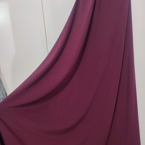 Mindyourstyle long cut-out dress new, plum purple