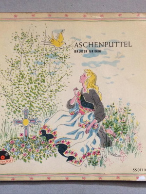 Brüder Grimm Aschenputtel 7'' vinyl record used, German edition