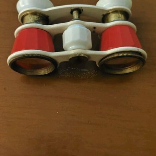 Vintage opera binoculars used 1955