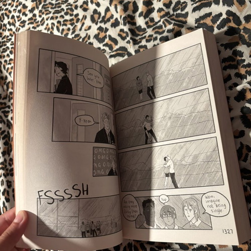 Heartstopper books volumes 1-5 by Alice Oseman