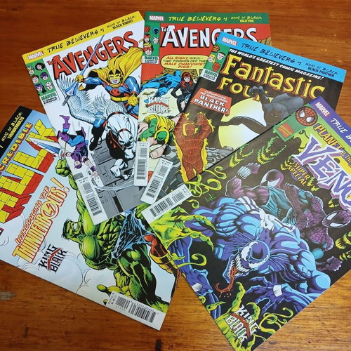 True Believers comics pack of 5 new reprint issues in English