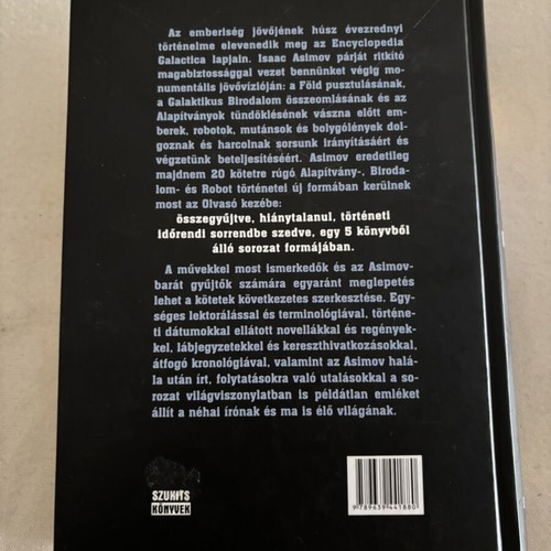 Asimov Encyclopedia Galactica 5 Hungarian edition like new