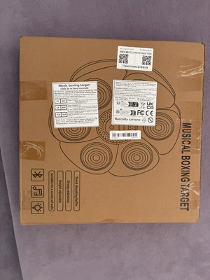 Musical Boxing Target QJB-01 new with Bluetooth and music