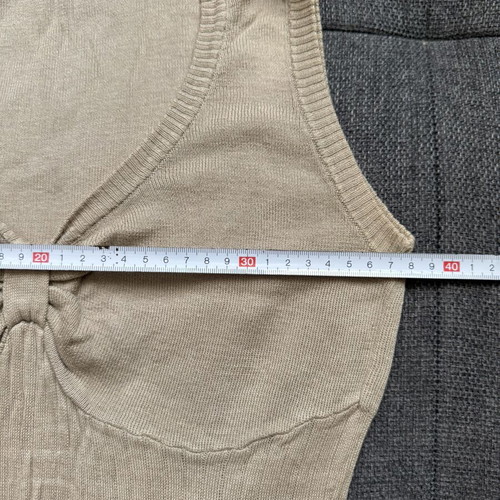 Beige dress like new, size S, thin women's