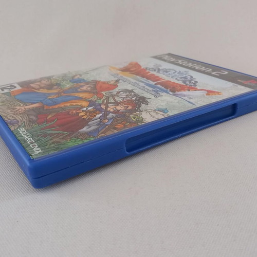 Dragon Quest The Odyssey of the Cursed King PS2 case and manual used