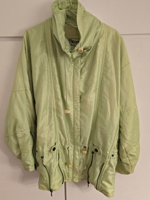 YETI women's fluo rave jacket used, green and yellow, Large/Extra Large