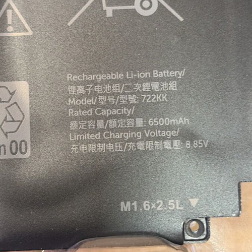 Dell XPS 13-9xxx series new battery 52Wh 7.6V
