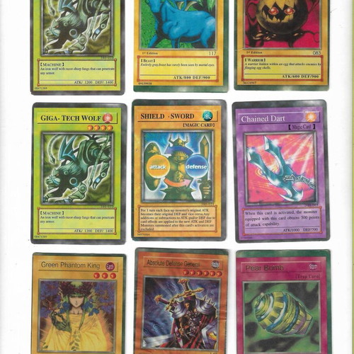 Yu Gi Oh! card pack of 84 used cards