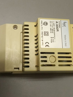 Bpt A-200R amplifier and power supply used