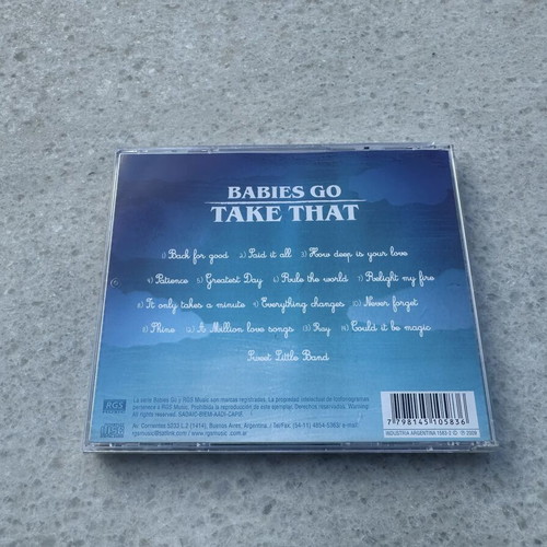 Babies Go Take That CD like new, lullaby covers