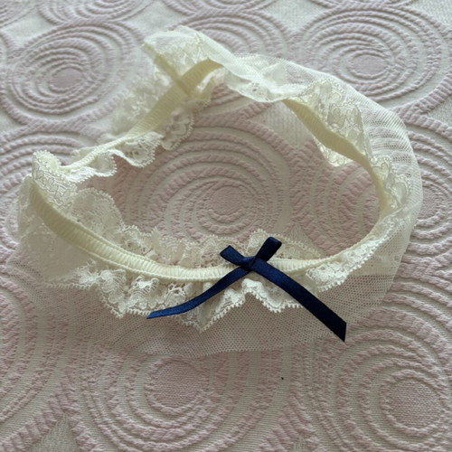Intimissimi white lace garter new
