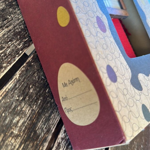 Candle 20 cm like new, beautiful packaging