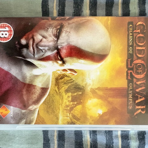 God of War PSP game used, Sony PlayStation Portable