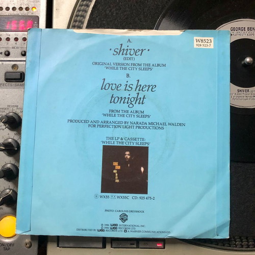 George Benson Shiver vinyl 7" 45 RPM single used, pop