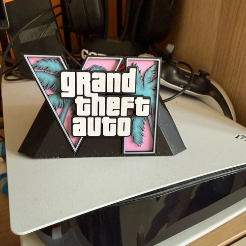 GTA VI 3D Printed Controller Stand for PS5 and Xbox