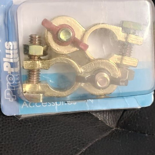 ProPlus Battery Terminals Set with Wing Nuts new